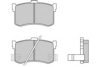 E.T.F. 12-0372 Brake Pad Set, disc brake